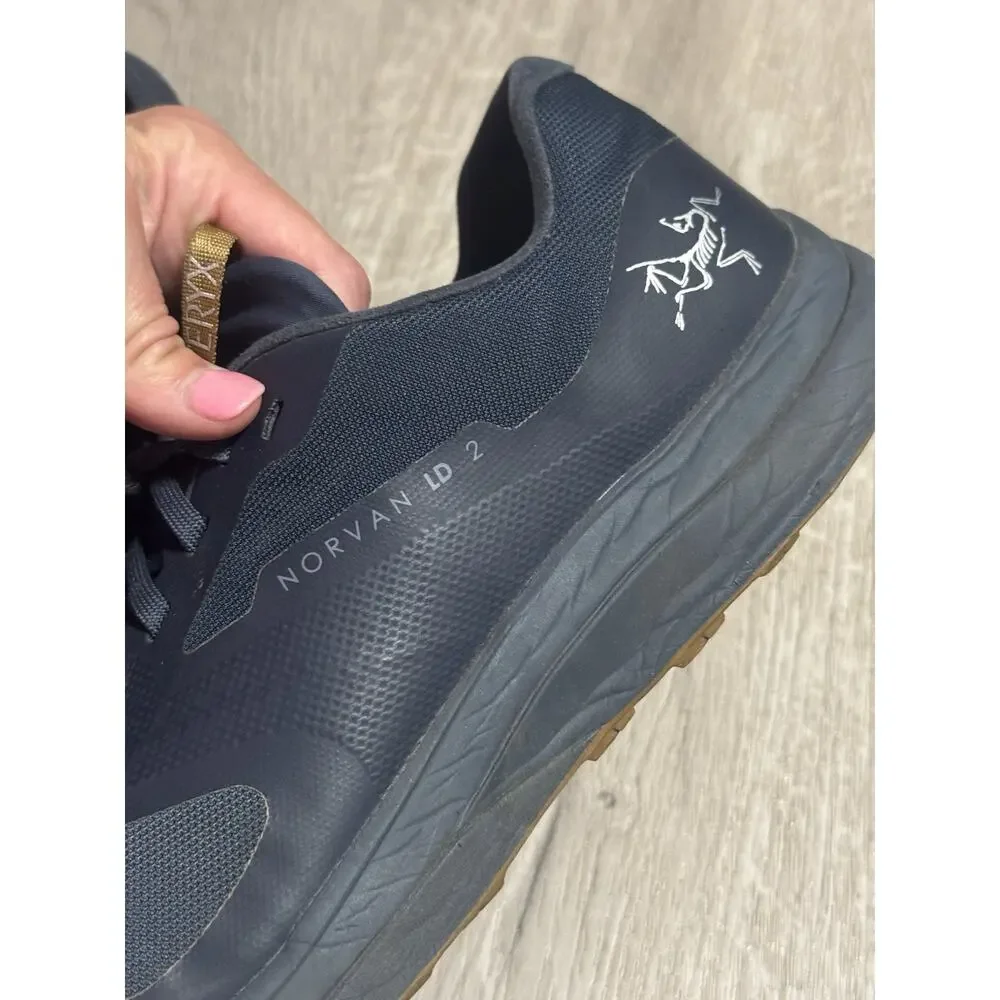 Arc'teryx Norvan LD 2 Dark Blue Lightweight Trail Running Shoes Men's 10.5